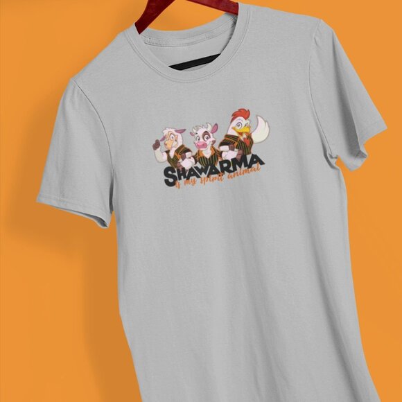 Shawarma is My Spirit Animal Shirt |  Funny Islam Statement Shirt Ramadan Shirt - Picture 9 of 10